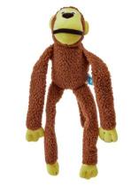 Macaco de pelúcia com apito para cães Macaco de pelúcia com apito para cães