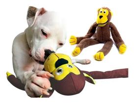 Macaco De Pelucia Com Apitos Brinquedo Para Pet Cachorros Macaco De Pelucia Com Apitos Brinquedo Para Pet Cachorros