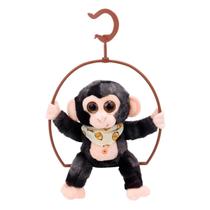 Macaco De Pelúcia Com Mecanismo - Caa Toys Sortido