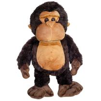 Macaco de Pelúcia Grande Gorila Realista Monkey Decoração - Fofy Toys