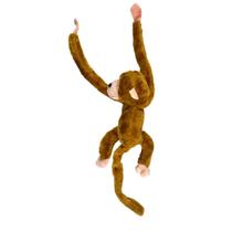 Macaco De Pelúcia Macaquinho Braço Longo De Pendurar Boneco Sai Luz e Som