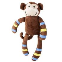 Macaco de Pelúcia Momo Marrom 41 cm Antialérgico