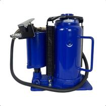 Macaco Garrafa Hidropneumático 20 Toneladas Feron Pneumático para Caminhões Carretas Máquinas Pesadas Elevação Profissional