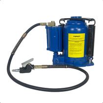 Macaco Garrafa Hidropneumático 32 Toneladas Feron Pneumático para Caminhões Máquinas Pesadas Elevação Profissional Oficina