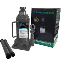 Macaco Hidráulico 12 Toneladas Tipo Garrafa em Aço LPK-12TP