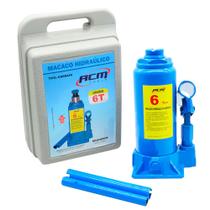 Macaco Hidráulico Garrafa 6Ton com Maleta MHG006M ACM TOOLS