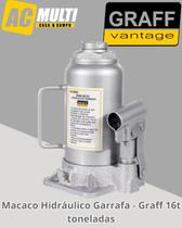 Macaco Hidráulico Garrafa Graff 16t toneladas Macaco Hidráulico Garrafa Graff 16t toneladas