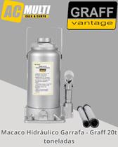 Macaco Hidráulico Garrafa Graff 20t toneladas