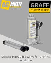 Macaco Hidráulico Garrafa Graff 4t toneladas