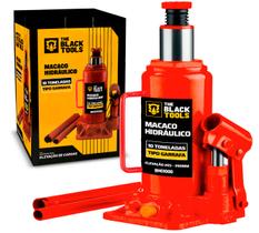 Macaco Hidráulico Tipo Garrafa 10 Toneladas Para Carro