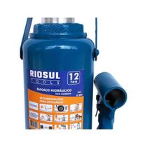 Macaco Hidráulico Tipo Garrafa 12,0 Toneladas Riosul 070006