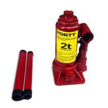 Macaco Hidráulico tipo Garrafa 2 Ton Fortt Vermelho - MHG001-2ton Macaco Hidráulico tipo Garrafa 2 Ton Fortt Vermelho - MHG001-2ton
