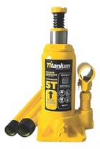 Macaco Hidráulico Tipo Garrafa Amarelo 5 Toneladas Titanium Macaco Hidráulico Tipo Garrafa Amarelo 5 Toneladas Titanium