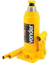 Macaco Hidráulico Tipo Garrafa Amarelo 8 Toneladas Vonder