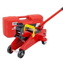Macaco Hidráulico Tipo Jacaré Capacidade 2T Com Maleta Plástica Worker