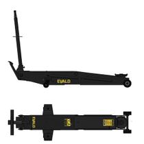 Macaco Jacaré 2 TON Longo EVJH-2TC Roda de Ferro EVALD