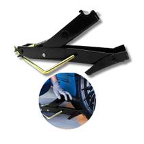 Macaco Joelho Universal 600Kg Preto para Carros de Passeio