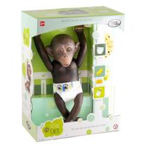 Macaco Little Caco Boneco de Vinil Macio OMG Kids - 6000