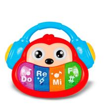 Macaco Musical Brinquedo Educativo com Luzes e Sons +1 ano - Cardoso Toys Macaco Musical Brinquedo Educativo com Luzes e Sons +1 ano - Cardoso Toys