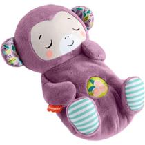 Macaco Pelúcia Calmante C/ Luz/Som de Respiração - Fisher Price