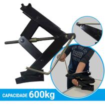 Macaco Sanfona 600kg Universal Tipo Joelho Carros Veículo de Passeio Mecânico Manivela Ferramenta