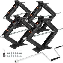 Macaco Tesoura OULEME 24" para Trailer RV Capacidade 2.948 kg Kit com 4 Unidades Macaco Tesoura OULEME 24" para Trailer RV Capacidade 2.948 kg Kit com 4 Unidades