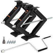 Macaco Tesoura para Trailer OULEME 61 cm 2950 kg Conjunto com 2 Macaco Tesoura para Trailer OULEME 61 cm 2950 kg Conjunto com 2