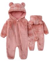 Macacões Baby Bear CHAOJIESI Sweeties rosa de 6 a 9 meses de lã