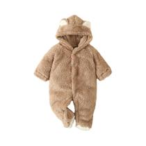 Macacões De Fleece Para Bebês Recém-Nascidos, Quentes E Com Capuz, Pijamas De Animais Para Meninos E Macacões De Fleece Para Bebês Recém-Nascidos, Quentes E Com Capuz, Pijamas De Animais Para Meninos E