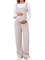 Macacões de maternidade Make Mechic, sem mangas, tricotados