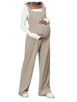 Macacões de maternidade MakeMechic Rib tricotados em damasco reto