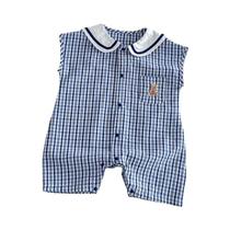 Macacões De Verão Para Bebês 3-24M Com Estampa De Urso, Macacão Solto E Leve Para Meninos E Meninas Macacões De Verão Para Bebês 3-24M Com Estampa De Urso, Macacão Solto E Leve Para Meninos E Meninas