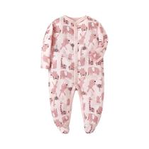 Macacões Para Bebês Recém-Nascidos 0-12 Meses 100% Algodão Quatro Estações Pijamas Para Meninas E