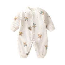 Macacões Para Bebês Recém-Nascidos Meninos E Meninas Pijamas Quentes Onesies Fofos Body De Manga