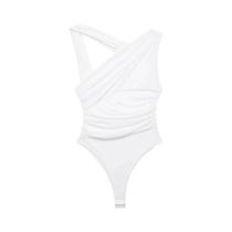 Macacões Sem Mangas Com Estampa De Leopardo Para Mulheres, Estilo Chic E Ajuste Slim, Macacões De