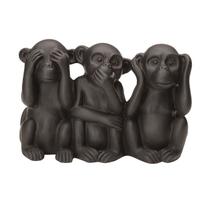 Macacos Decorativo Escultura Para Sala Escritório Adorno Enfeite Sala Em Cimento
