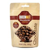 Macadâmia Drageada Chocolate Premium Queennut 100g