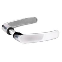 Maçaneta Alavanca Cromada Para Porta 86617 Aliança