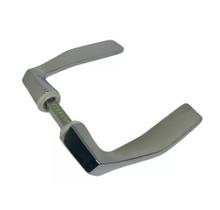 Maçaneta Alavanca Fechadura Porta Mz30 Papaiz Cromada c/ haste de 8 cm