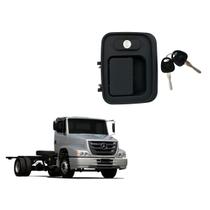 Maçaneta Com Chave Direita Exterior Mercedes Benz Atron/hpn