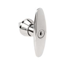 Maçaneta com Fechadura com Trava Externa para Móveis Armários de Aço 2911 3F Maçaneta com Fechadura com Trava Externa para Móveis Armários de Aço 2911 3F