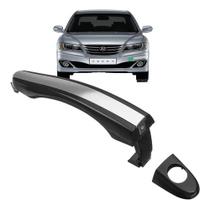 Maçaneta da porta hyundai azera 3.3 v6 2008 á 2011 dianteira externa lado esquerdo friso cromado