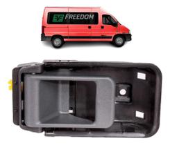 Maçaneta da porta interna traseira esquerda baú fiat ducato citroen jumper peugeot boxer 1998 a 2016