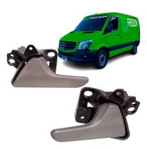 Maçaneta da porta mercedes benz sprinter 2.2 2013 a 2019 interna dianteira direita + esquerda kit Maçaneta da porta mercedes benz sprinter 2.2 2013 a 2019 interna dianteira direita + esquerda kit