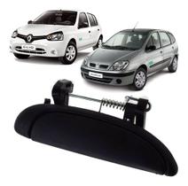 Maçaneta da porta renault clio megane scenic logan dianteira/traseira lado direito 1999 a 2015 Maçaneta da porta renault clio megane scenic logan dianteira/traseira lado direito 1999 a 2015