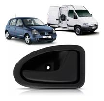 Maçaneta da porta renault clio megane scenic master 2000 á 2009 dianteira/ traseira interna lado dir Maçaneta da porta renault clio megane scenic master 2000 á 2009 dianteira/ traseira interna lado dir
