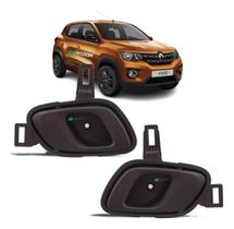 Maçaneta da porta renault kwid 2018 a 2021 dianteira/traseira lado direito + lado esquerdo (completa par) Maçaneta da porta renault kwid 2018 a 2021 dianteira/traseira lado direito + lado esquerdo (completa par)