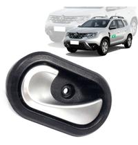 Maçaneta da porta renault sandero logan duster 2008 á 2016 cinza dianteira/traseira interna le base