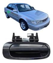Maçaneta da porta toyota corolla traseira externa lado direito 1998 a 2001 Maçaneta da porta toyota corolla traseira externa lado direito 1998 a 2001