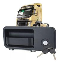 Maçaneta da porta volvo vm externa - porta dianteira - esquerda - com chave - fh / nh / fm
